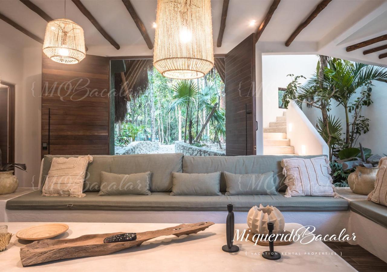 Casa Pibe, Private jacuzzi, Pier&Rooftop Villa Bacalar Esterno foto