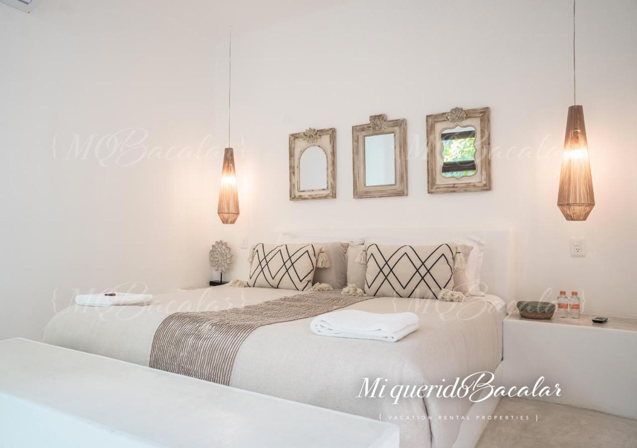 Casa Pibe, Private jacuzzi, Pier&Rooftop Villa Bacalar Esterno foto