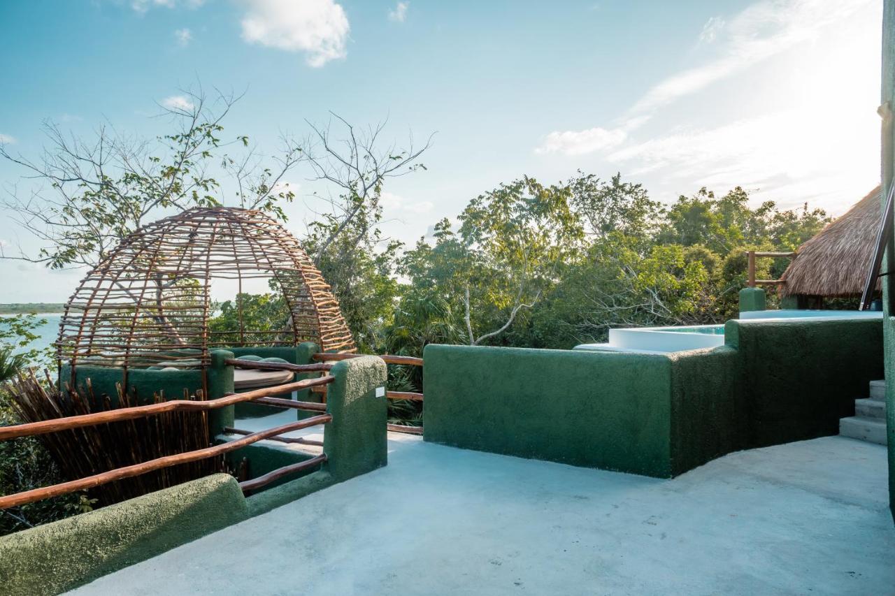 Casa Pibe, Private jacuzzi, Pier&Rooftop Villa Bacalar Esterno foto