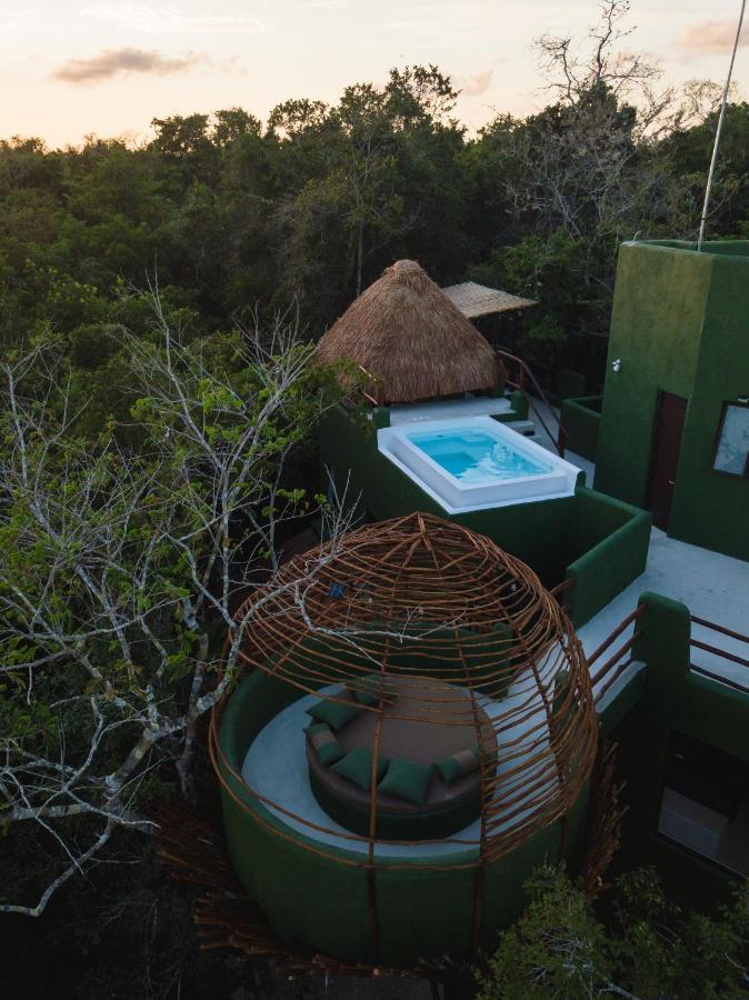 Casa Pibe, Private jacuzzi, Pier&Rooftop Villa Bacalar Esterno foto